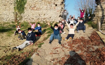 La terna dei vincitori della Seconda Sezione del Premio: I racconti dei ragazzi