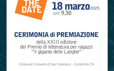 #SAVE THE DATE: 18 marzo Cerimonia di Premiazione