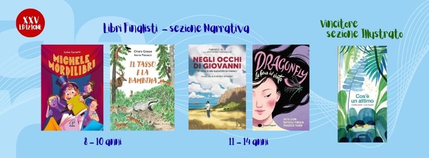 ​XXV Edizione: ecco i libri finalisti della Sezione Narrativa “Eugenio Pintore” e l’albo vincitore del Premio “Emanuele Luzzati”